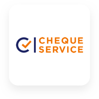 logo cheque service